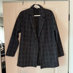 Madewell plaid coat